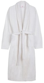 Biely bavlnený župan veľkosť XL/XXL Terry - HIP
