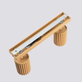 Sollux SL.1561 - Bodové svietidlo KARBON 2xGU10/10W/230V zlatá