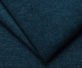 Rohová sedacia súprava Scala, tmavo modrá látka, ľavý roh