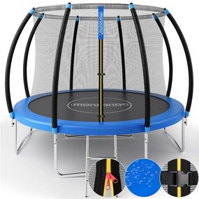 InternetovaZahrada Trampolína Ø305 cm s bezpečnostnou sieťou vo vnútri