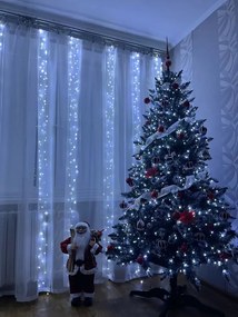 Vianočné svetielka vnútorné studená biela 500 LED