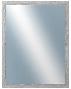 DANTIK - Zrkadlo v rámu, rozmer s rámom 70x90 cm z lišty RETRO šedá (2530)