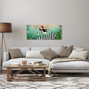 Obraz - Fantasy zajačik (120x50 cm)