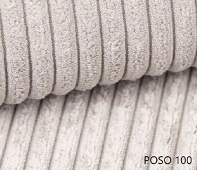 Rohová sedačka Denia (P) (mliečna). Akcia -20%. Vlastná spoľahlivá doprava až k Vám domov. 1133128