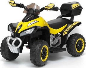 LEAN CARS Nabíjateľná štvorkolka GTS1188-A žltá