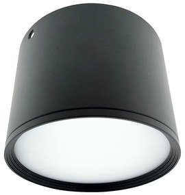 LED bodové svietidlo LED/10W/230V 3000/4000/6400K pr. 12 cm čierne