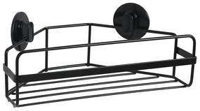 Rohová polica 1p Loft black