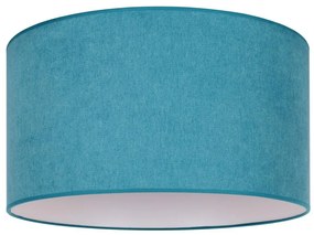 Duolla - Stropné svietidlo BRISTOL 1xE27/15W/230V pr. 45 cm tyrkysová/biela