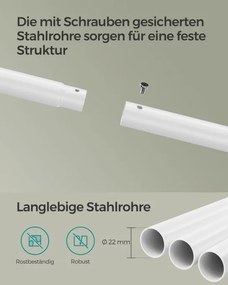 Závesný stojan na kolieskach HSR152W01