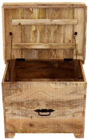 furniture-nabytek.cz - Truhlica z dreva mango 90x45x45