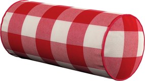 Jednoduchý valcový vankúš farba produktu červená látka vzorované