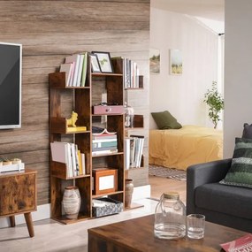 Knižnica NAVARO hnedá