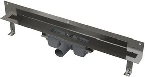 Sprchový žľab Alca 75 cm nerez lesk pro vložení dlažby APZ5-TWIN-750