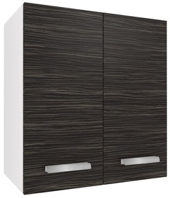 Kuchynská skrinka Belini horná 60 cm eben kráľovský  TOR SG2-60/2/WT/HK/0/T
