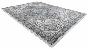 Koberec OHIO Z431A ramka, ornament - krém / sivý