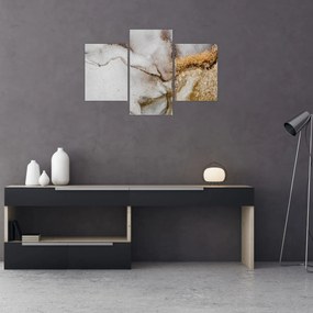 Obraz - Mramorový atrament (90x60 cm)