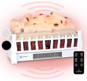 Klarstein Kamini FXL 2G, elektrický krb, krbová vložka, 1800 W, 3D LED ilúzia plameňa