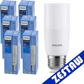 SADA 6 LED žiaroviek E27 T38 9,5W 1050lm CorePro 4000K