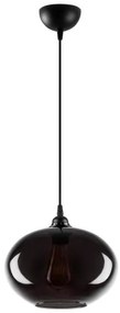 Luster na lanku SMOKED 1xE27/40W/230V