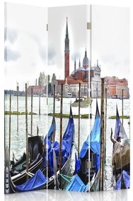 Gario Paraván Gondoly a chrám v Benátkach Rozmery: 110 x 170 cm, Prevedenie: Klasický paraván
