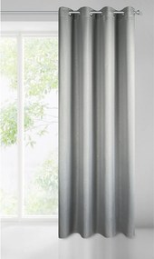 ZÁVES NA KRÚŽKOCH KIRA 140X250 CM STRIEBORNÁ