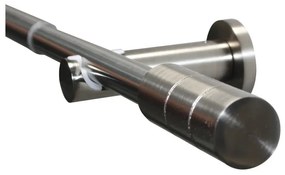 Kovová roztiahnuteľná garniža 120 - 210 cm Kreta - Gardinia