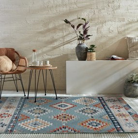 Modrý vnútorný a vonkajší koberec 160x230 cm Avery Blue – Flair Rugs