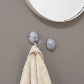 Sivý nástenný háčik Tick – Spinder Design