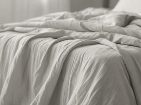 Mušelínové obliečky PURELY svetlosivé Rozmer obliečok: 2 ks 80 x 80 cm | 200 x 200 cm
