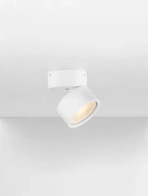 Minimalické bodové svietidlo Pull Biela