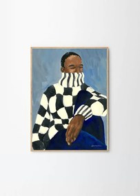 Plagát 50x70 cm Check – Hanna Peterson – The Poster Club