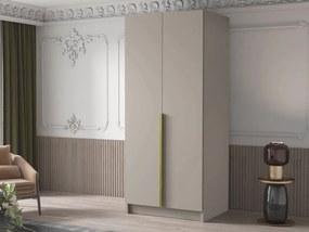 Šatníková skriňa Smugo I, Farby: dub cremona / dub cremona + čierna