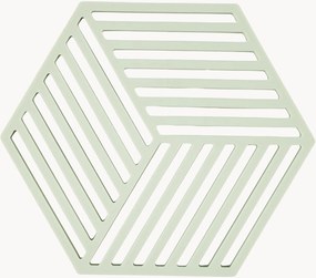 Silikónové podložky pod poháre Hexagon, 6 ks