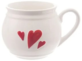 Hrnček ker. krajáč SRDIEČKA 0,45 l, M