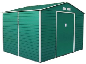 Záhradný domček G21 GAH 529 - 277 x 191 cm, zelený