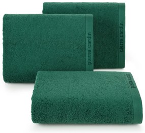 BAVLNENÝ UTERÁK PIERRE CARDIN EVI SADA 3KS 70X140 CM TMAVOZELENÁ