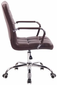Design-Shop Kancelárska stolička DS19467401 - Bordová