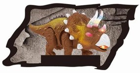 Dinosaurus chodiaci so zvukom a svetlom - Triceratops