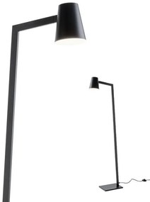 Redo 01-1557 - Stojacia lampa MINGO 1xE27/42W/230V čierna