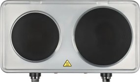 G3Ferrari G10122 - Dvojplatničkový elektrický varič 2500W/230V nerezové prevedenie