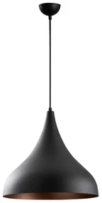 Závesný lustr Berceste - N-1390, čierna