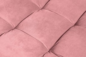 Taburetka Velvet Cozy 80cm staroružový zamat