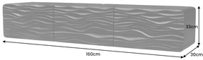Skrinka pod TV Lagoon 160cm Mango závesná