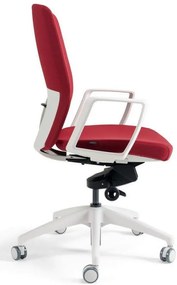 OFFICE PRO bestuhl -  OFFICE PRO bestuhl Kancelárska stolička J2 WHITE BP červená