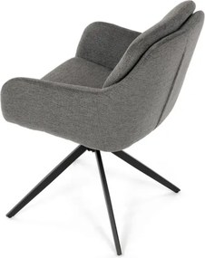 Jedálenská stolička sivá DCH-P3174 GREY2