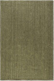 Hanse Home, Kusový koberec Bouclé Jute 105977 Jungle Green, 190x280, zelená, chodba / predsieň