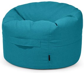 Tyrkysovomodrý detský sedací vak Roll 80 – SLOWDOWN