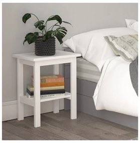 Biely nočný stolík Støraa Trento