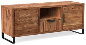 furniture-nabytek.cz - Masívna nástenná jednotka Sydney z akácie, lakovaná, hnedá