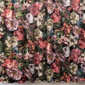 ZATEMŇOVACÍ ZÁVES NA PÁSKE PEONIA 140X270 CM VZOROVANÁ